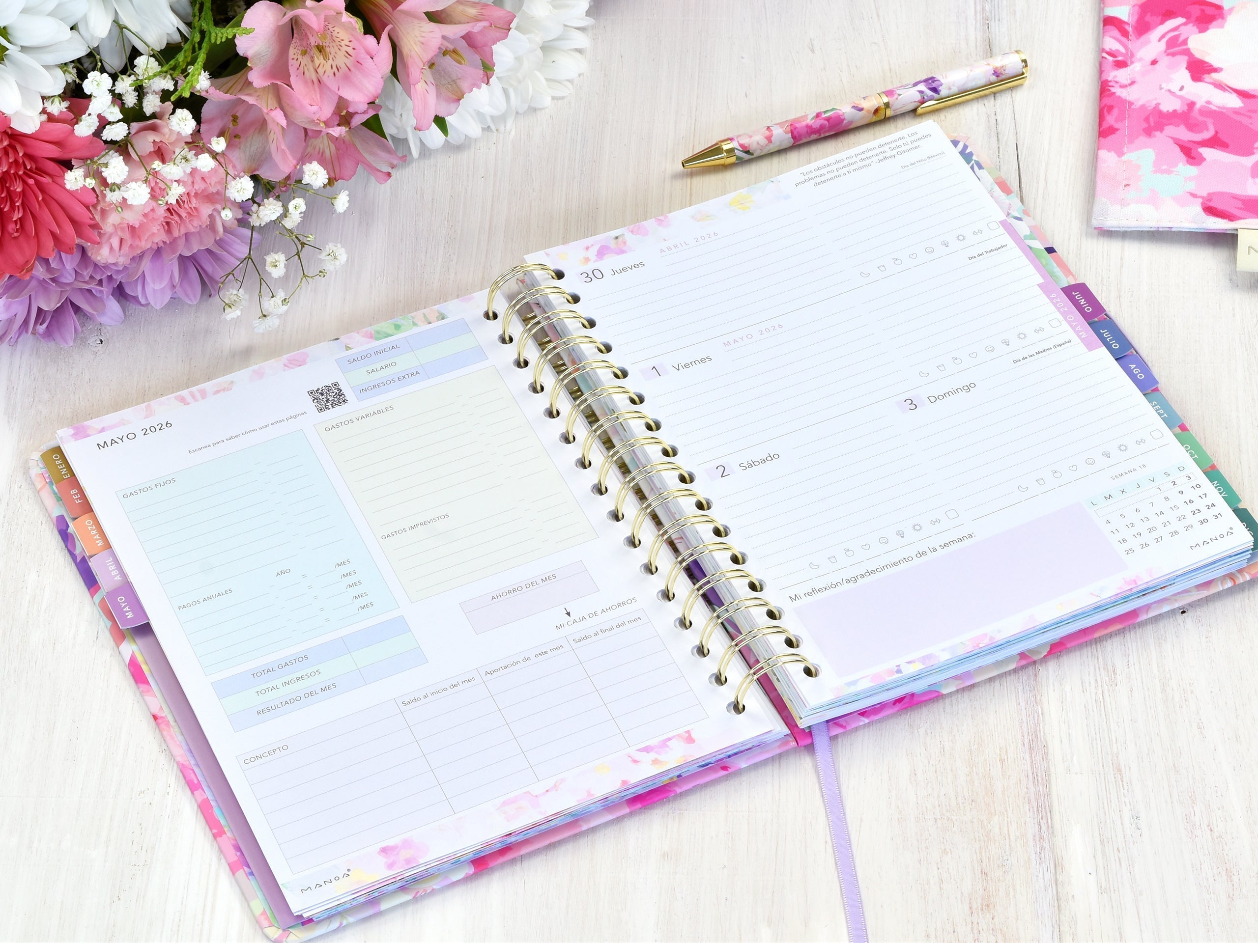 HOJA DE AHORRO AL INICIO DE CADA MES >>