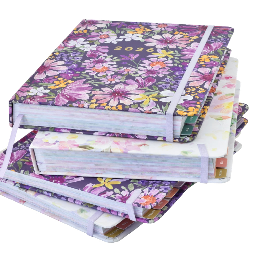 Agendas tipo libro sin aros